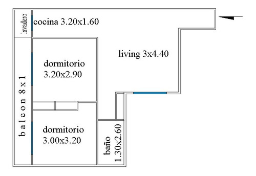Imagen 14 de 14 de Departamento 3 Amb Villa Crespo Revaluado