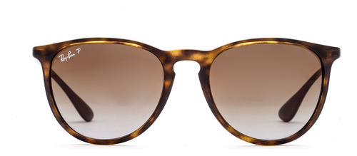 Anteojos De Sol Ray- Ban Erika Classic Rb 4171 710/t5 Havana Erika Marrón Degradé Pulido Habana Habana Claro
