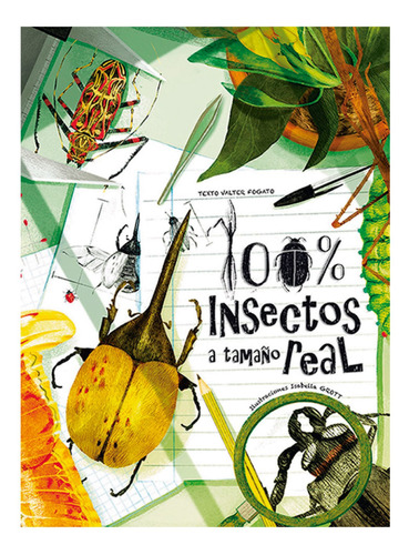 100% Insectos A Tamaño Real