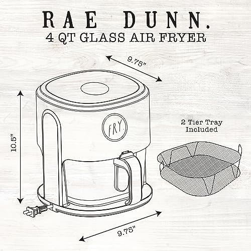 Rae Dunn Freidora De Aire De 4 Cuartos De Galón De 1200 W Co