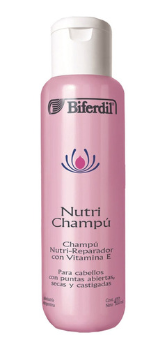 Shampoo Biferdil Nutri-reparador 400 Ml