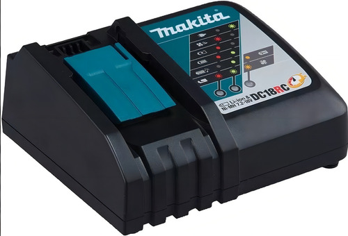 Rotomartillo Makita Inalambrico Brushless 1/2 18v Dhp486rtj Color Turquesa