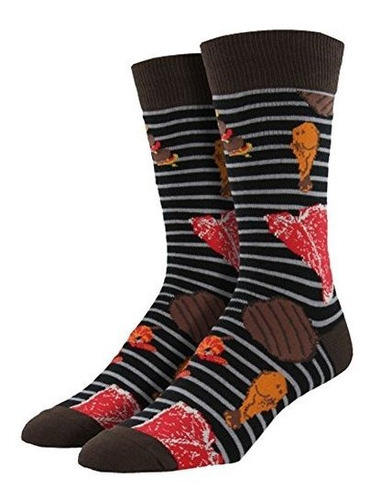 Socksmith - Calcetines Para Hombre, Color Negro