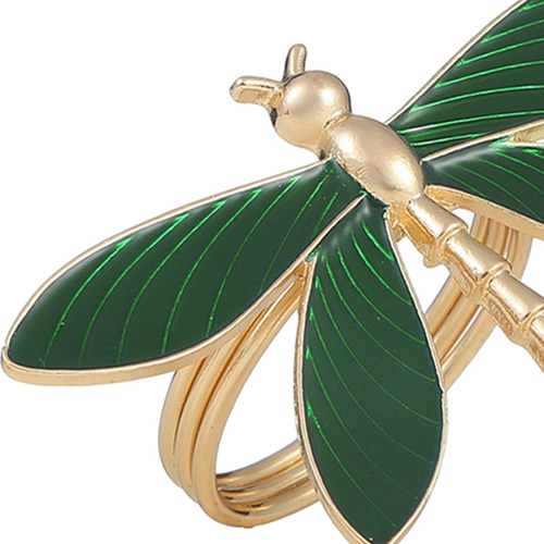 , Servilleteros De Libélula, Adorno Elegante, Servilleteros