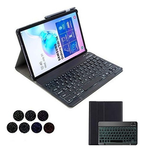 Funda Con Teclado Para Samsung Tab S7 11 Sm-t870 Sm-t875 Ñ