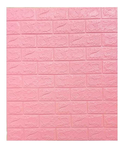 Pegatina Lámina Panel 3d Rosado Autoadhesivo Para Pared