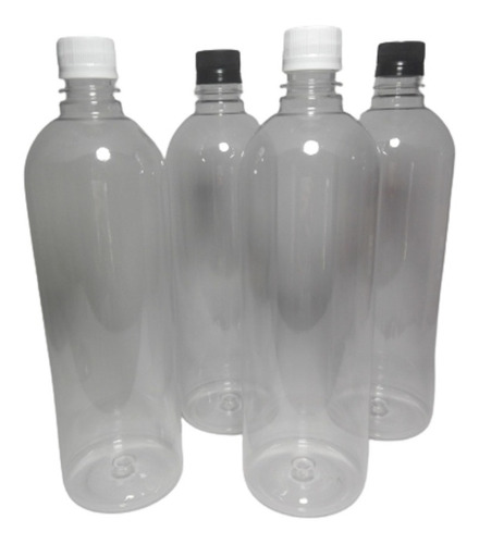 Botella, Envase 1 Litro C/tapa Ciega (pack Por 10 Unidades)