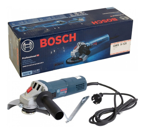 Amoladora Bosch 4 1/2 900w Gws 9-125s Reguladro De Velocidad