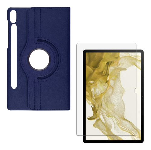 Estuche Funda 360 + Vidrio Para Samsung Galaxy Tab S9 Ultra