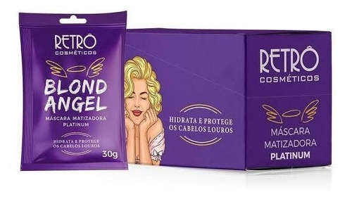 Retrô Blond Angel Display C/20 Sachê 30g + Brinde