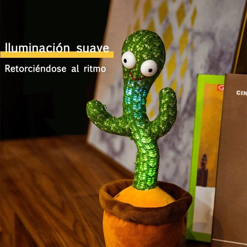 Cacto Dançante Cacto Falante Que Repete O Que Você Diz S