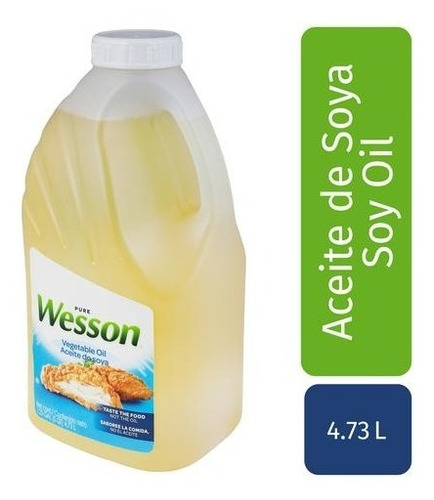 Aceite Soya Vegetal 4.73 L - L a $23620