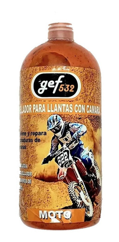 Liquido Antipinchadura Bici Moto Gef 532 Sin Camara 473ml 