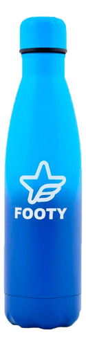 Botella Footy Lifestyle Niño Termica 500ml Celeste-azul Fuk