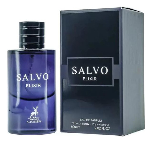  Perfume Maison Alhambra Salvo Elixir Edp 60ml Caballero
