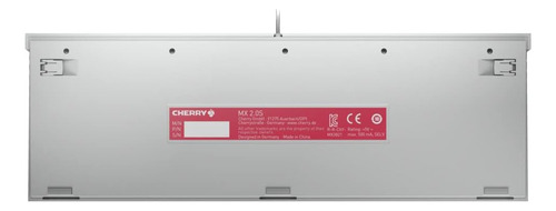 Cherry Mx 2.0s Teclado De Jogos Com Fio Com Iluminação Rgb -