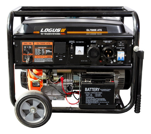 Grupo Electrógeno Portátil Logus Gl7500e Con Tablero