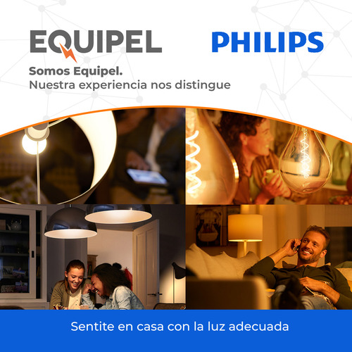 Plafón Panel Led Philips 40w Cuadrado 60x60cm Luz Fría