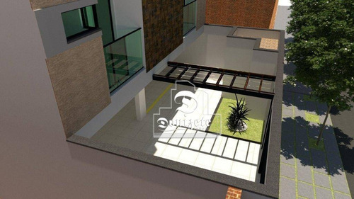 Cobertura Com 2 Dormitórios À Venda, 100 M² Por R$ 418.000,00 - Vila Curuçá - Santo André/sp - Co11108