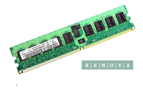 Imagem 1 de 1 de Memoria Samsung 4gb(2gbx2) 1rx4 Pc2-5300p M393t5660qza-ce6q0