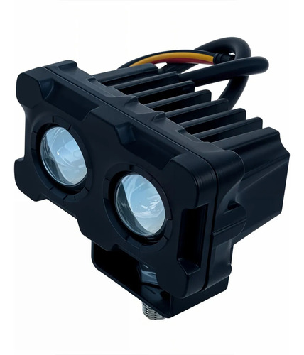 Par Farol Duplo Projetor Led Forte Jeep Caminhão Universal Incolor