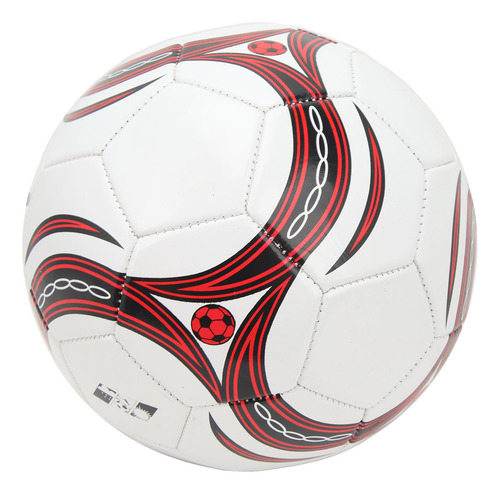 Training Soccer Espessado No.5 Pvc Practice Red Fire Pattern