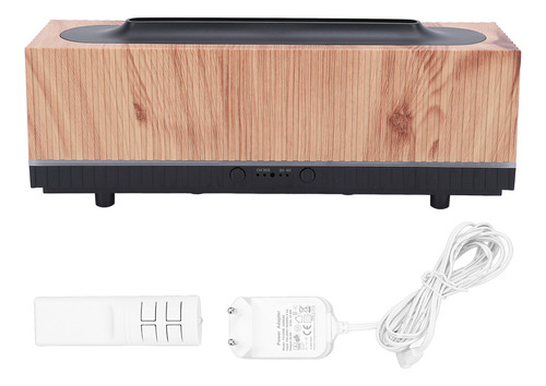 Umidificador Difusor De Chama 200ml Woodgrain Model Nano