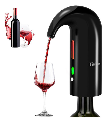 ~? Aireador De Vino Verter Eléctrico Decantador De Vino Port