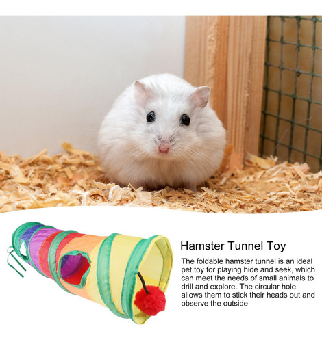 Tubo Para Hámster Túnel Para Hámster Juguete De Túnel Para E
