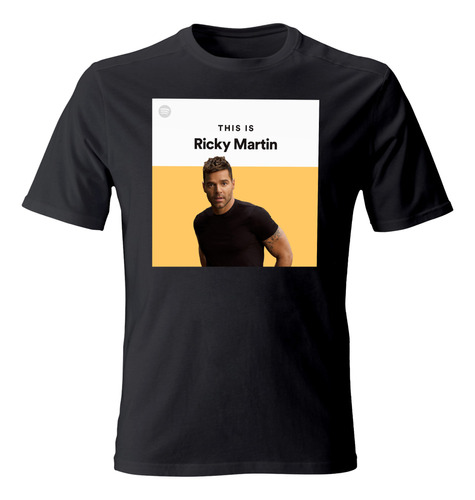 Playera Ricky Martin, Camiseta Latino Icono