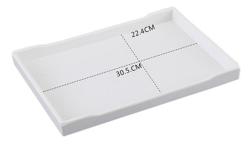 Bandeja Para Servir Hotel De Melamina Copa De D 30.5x22.4cm