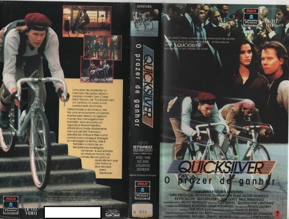 Dvd Quicksilver O Prazer De Ganhar Kevin Bacon Filmes | MercadoLivre 📦
