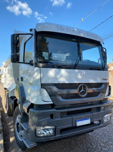Imagem 9 de 15 de Mercedes-benz Axor 4144 6x4 Ano 2012/2013 Caçamba