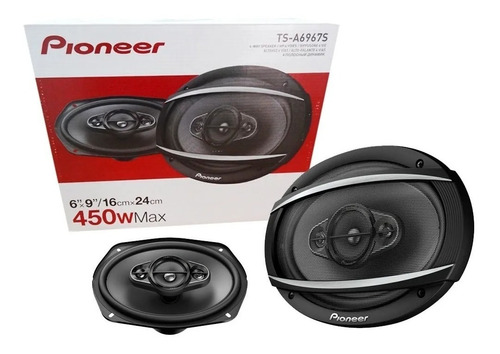 Parlante Pioneer 6x9 4 Vias 450w Ts-a6967s Serie A Auto