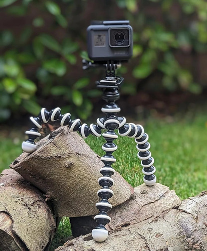 Trípode Pulpo Flexible Para Celular Y Cámara Soporte 360°