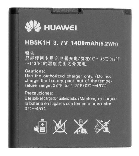 Bateria Huawei Hb5k1h Evolution 2 Cm980 Y200 U8850 U8650