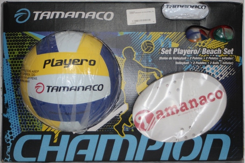 Set Playero Volleyball Paletas Inflador Tamanaco L3o