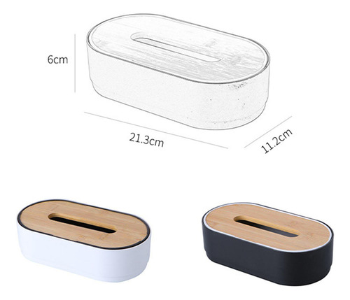 2 Uds Caja De Pañuelos De Cocina Soporte De Pañuelos Para