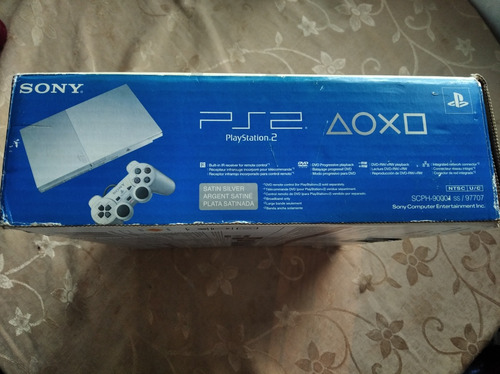 Playstation 2 Ps2 ( Caja + Manual + Shell Scph-90001 )20v^o^ (Usado)