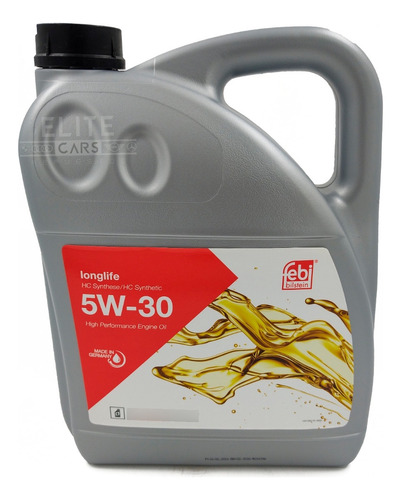 Aceite Motor Aleman 5w30 Febi Galon 5 Litros