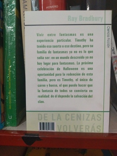 De Las Cenizas Volverás, De Ray Bradbury. Editorial Octaedro, Tapa Blanda En Español