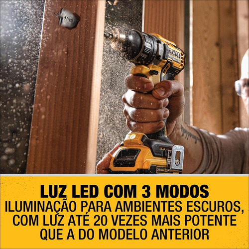 Parafusadeira Furadeira 1/2'' 13mm 20v Dcd791b - Dewalt