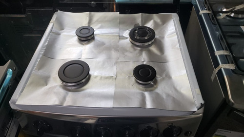 Protector De Cocina 4 Platos Fibra Aluminio