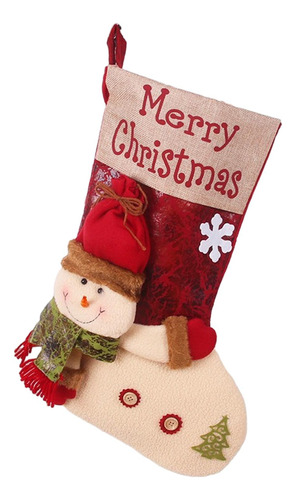 Sacos De Presente De Meias 3d, Boneco De Neve De Natal
