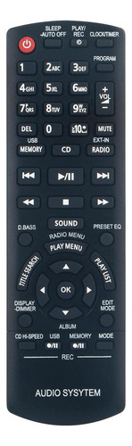 Controle Remoto N2qaybrereplace Compatível Com Sistema Compa