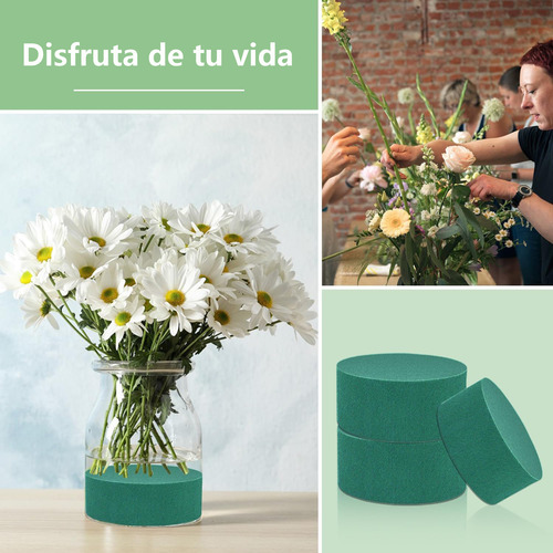 Espuma Floral + Cinta Floral + Poste De Flores Artificiales