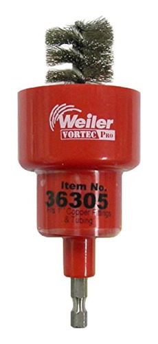 Weiler 36305 Vortec Pro 1 Turbo Tube Brush 008 Acero Inoxida