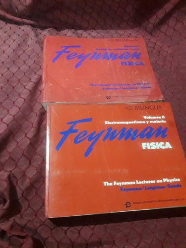 Libro Física 2 Tomos Feynman Bilingue