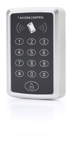 Teclado Control Acceso Puerta Digital Cerradura Electrica Rf