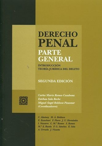 Derecho Penal. Parte General - Romero Casabona, Carlos Ma...
